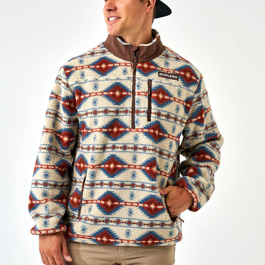 Arizona Aztec - Mountain Fleece Sherpa - Quarter Zip