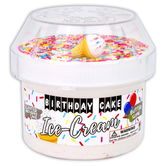 Birthday Cake Ice-Cream Dope Slime