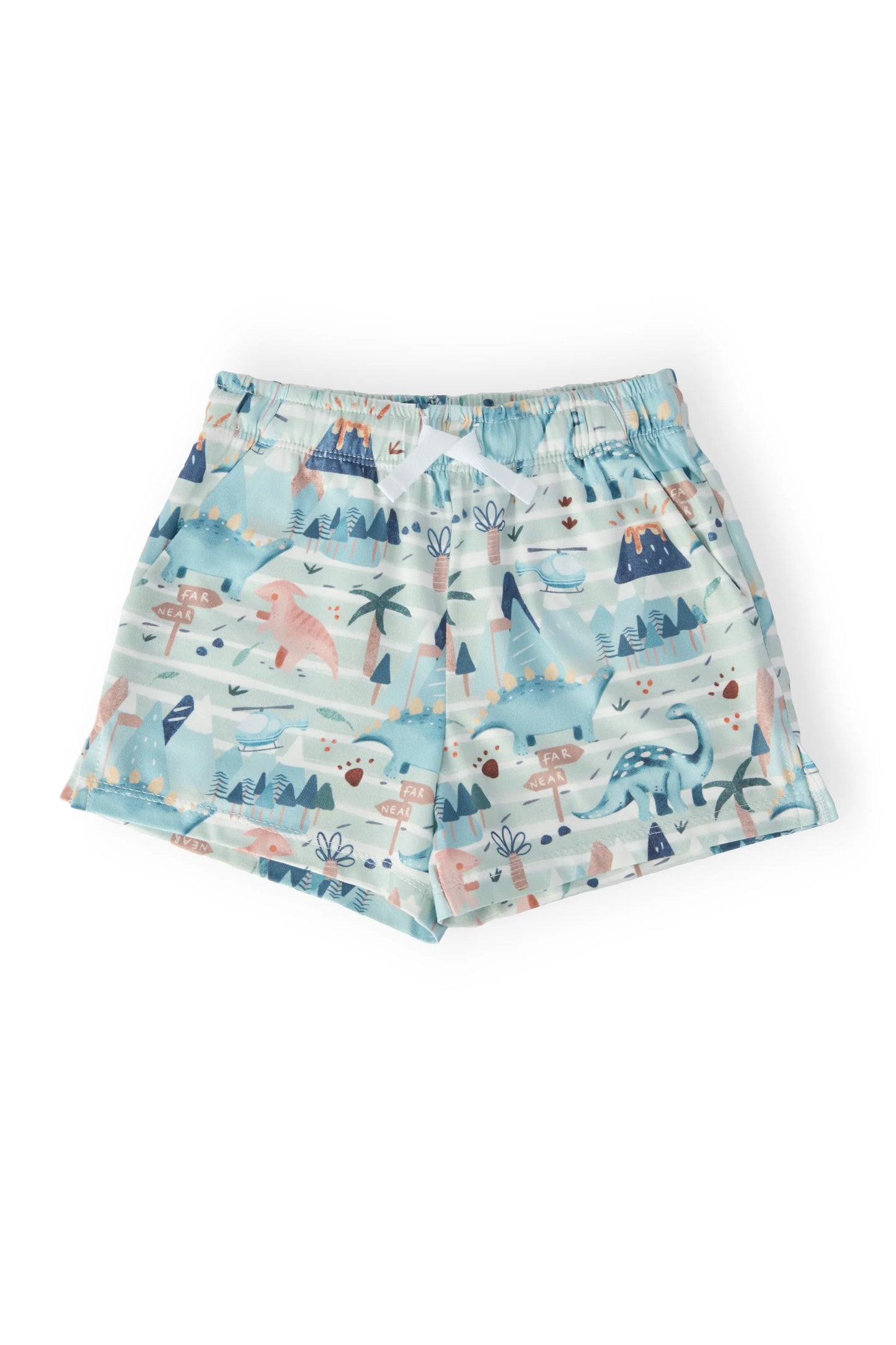 Boys Dino Tracks Play Shorts