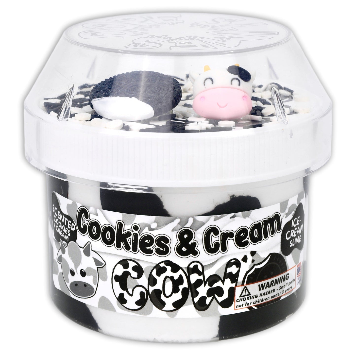 Cookies & Cream Cow Dope Slime