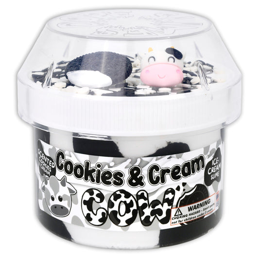 Cookies & Cream Cow Dope Slime