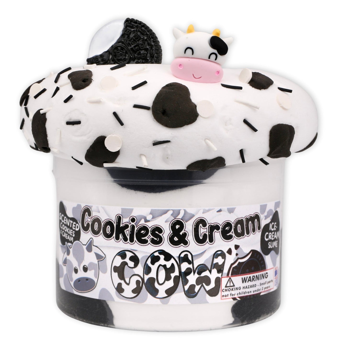 Cookies & Cream Cow Dope Slime