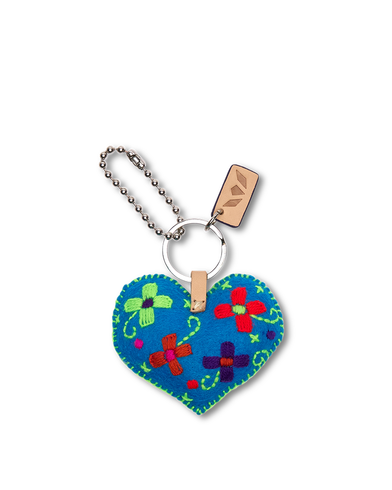 Charm, Corazon Grande Turquoise