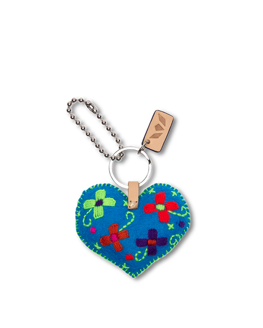 Charm, Corazon Grande Turquoise