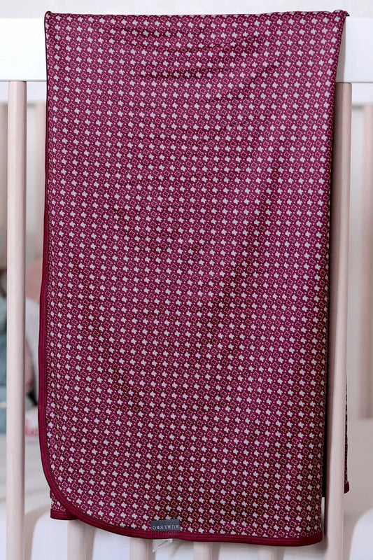 Baby Swaddle - Texas Maroon