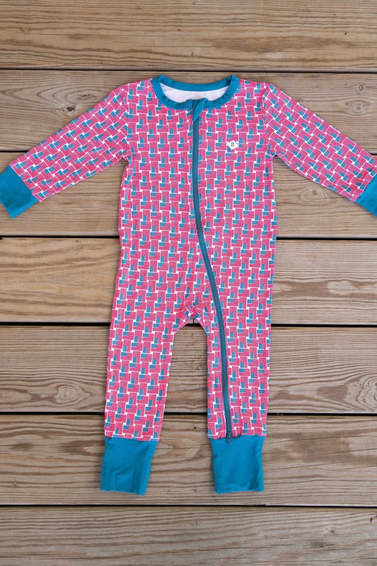 Baby Zip Up - American Flag