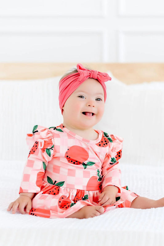 Twirl Bodysuit - Apple Orchard