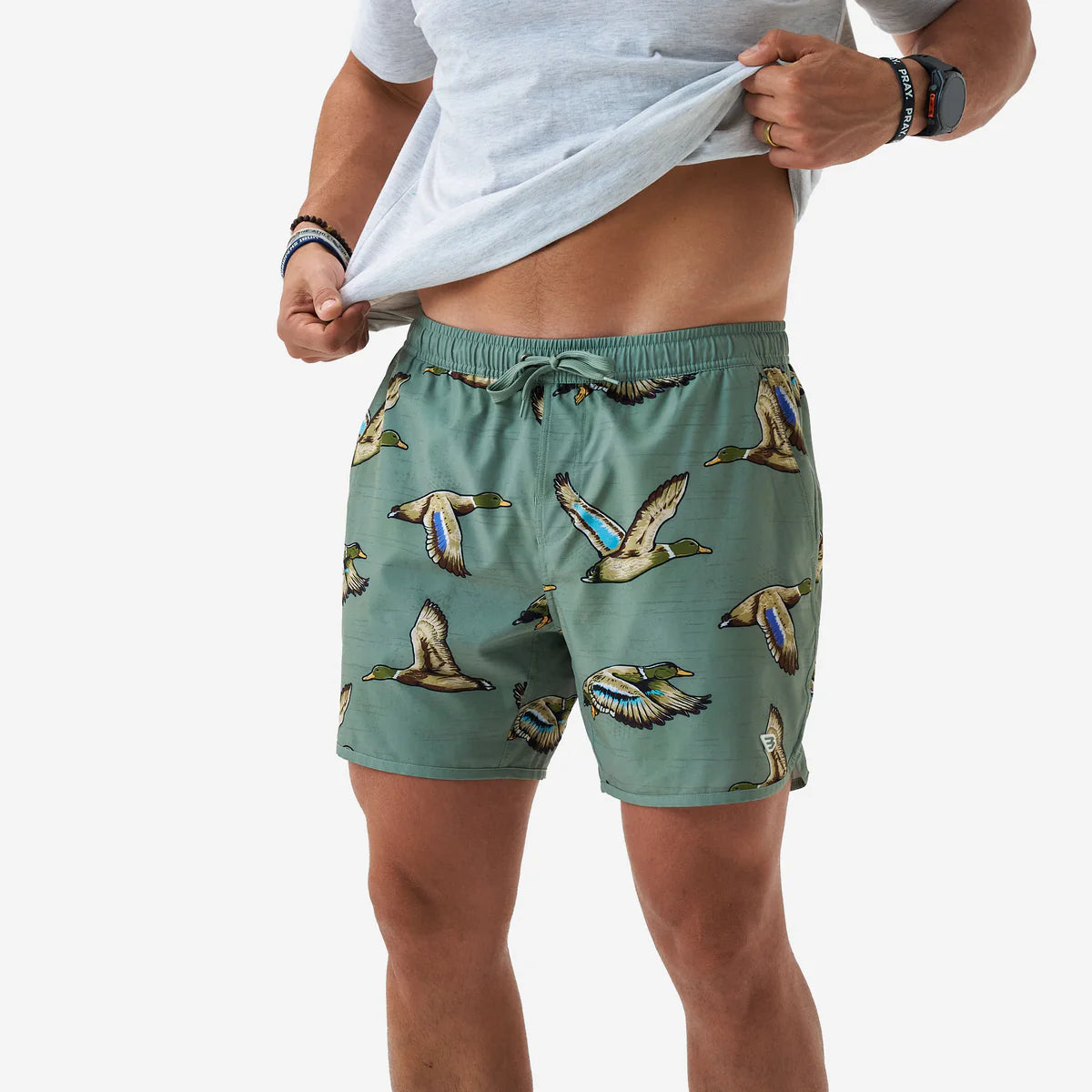 Swim Trunks - Jumbo Mallards Green