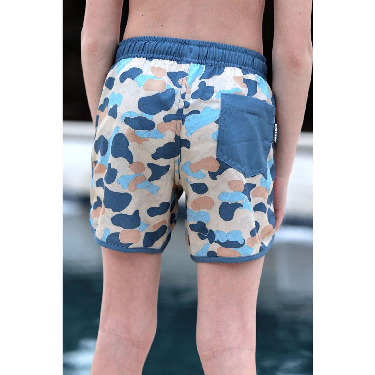 Youth Swim Trunk - Rockport Camo
