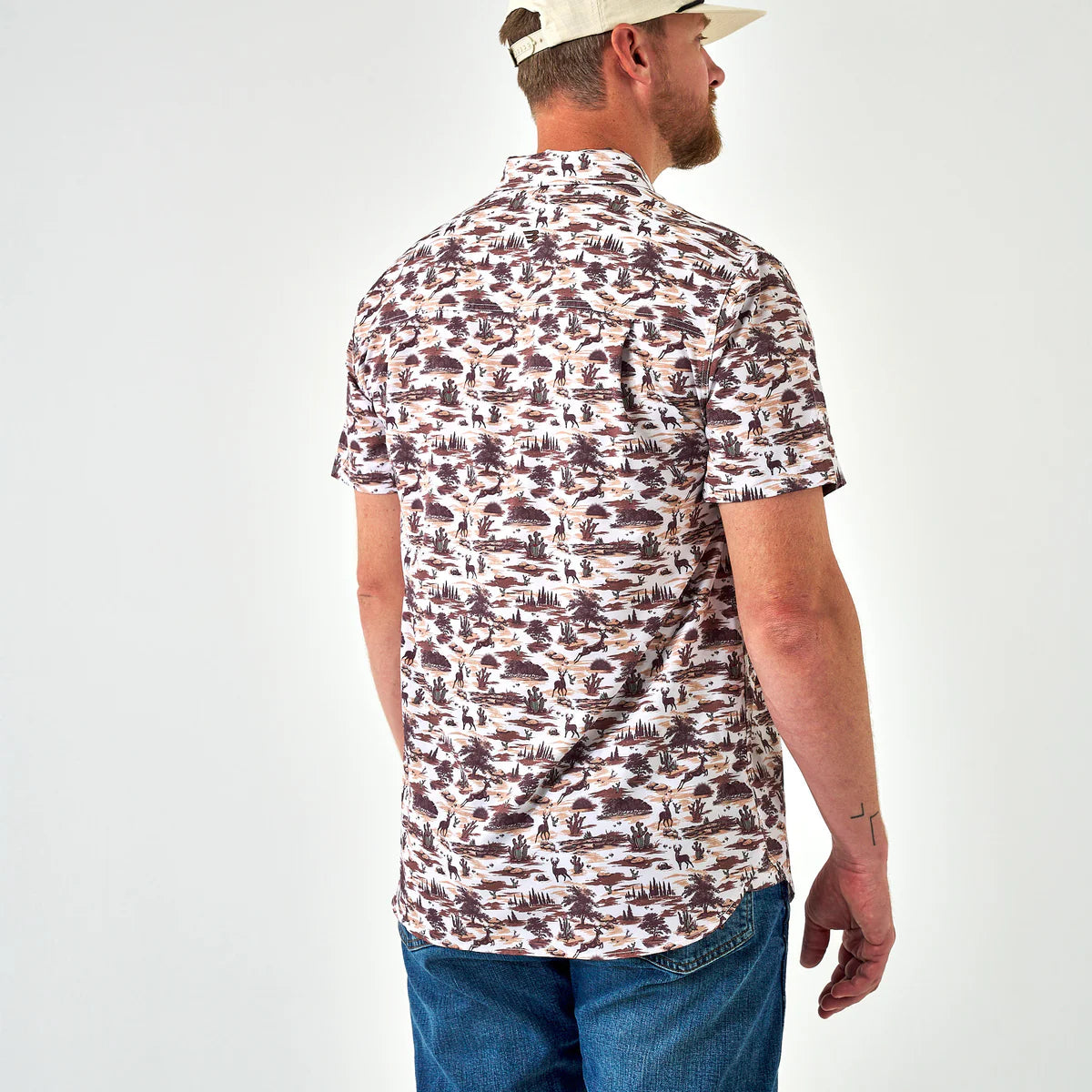 Performance Button Up - Brush Country