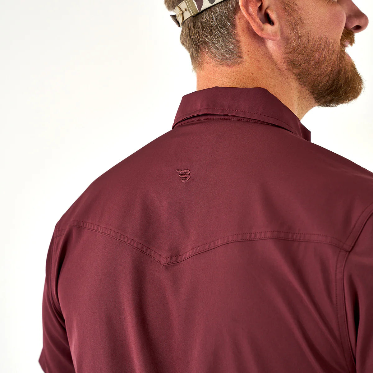 Performance Western Shirt - Maroon
