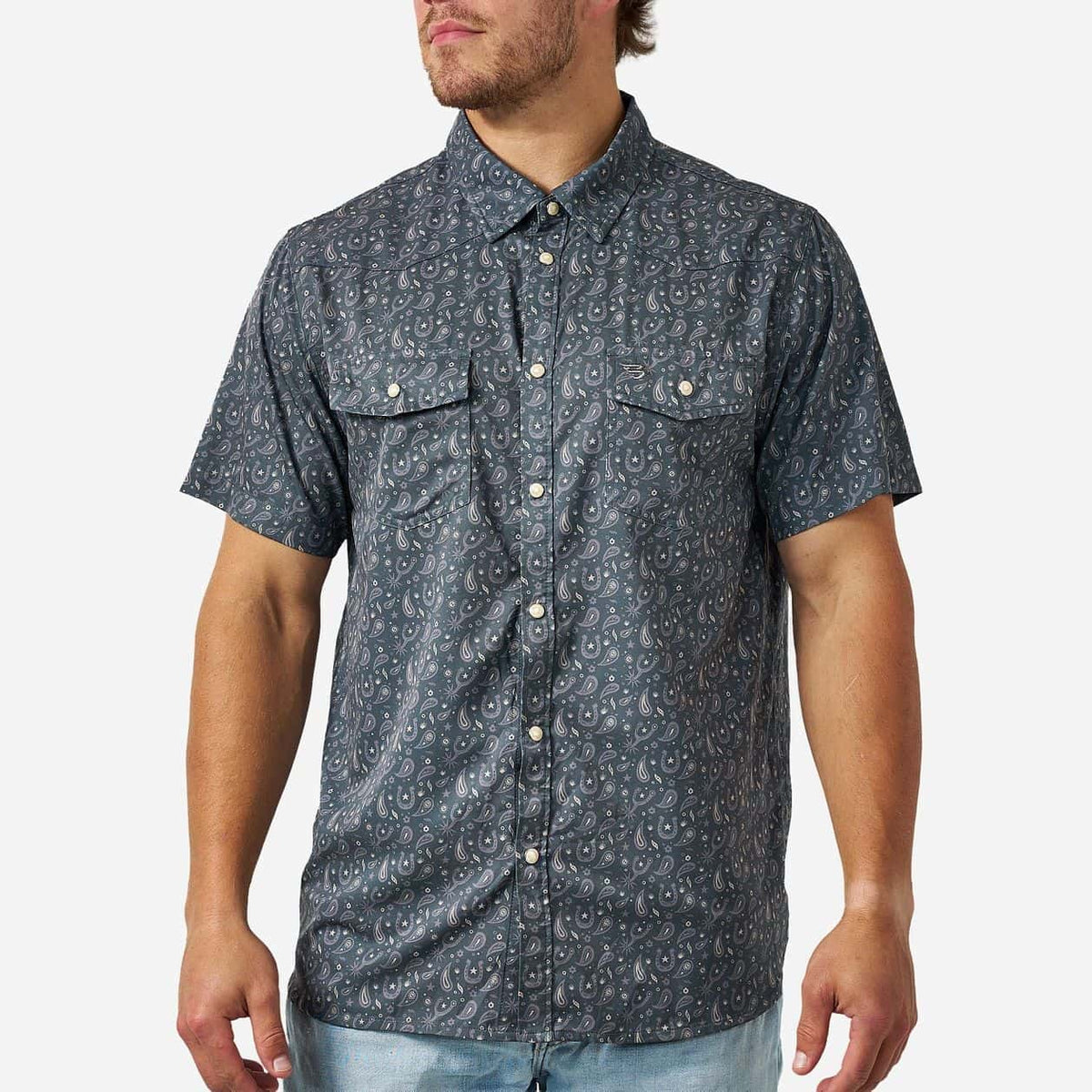 Performance Western Shirt - Paisley Spurs