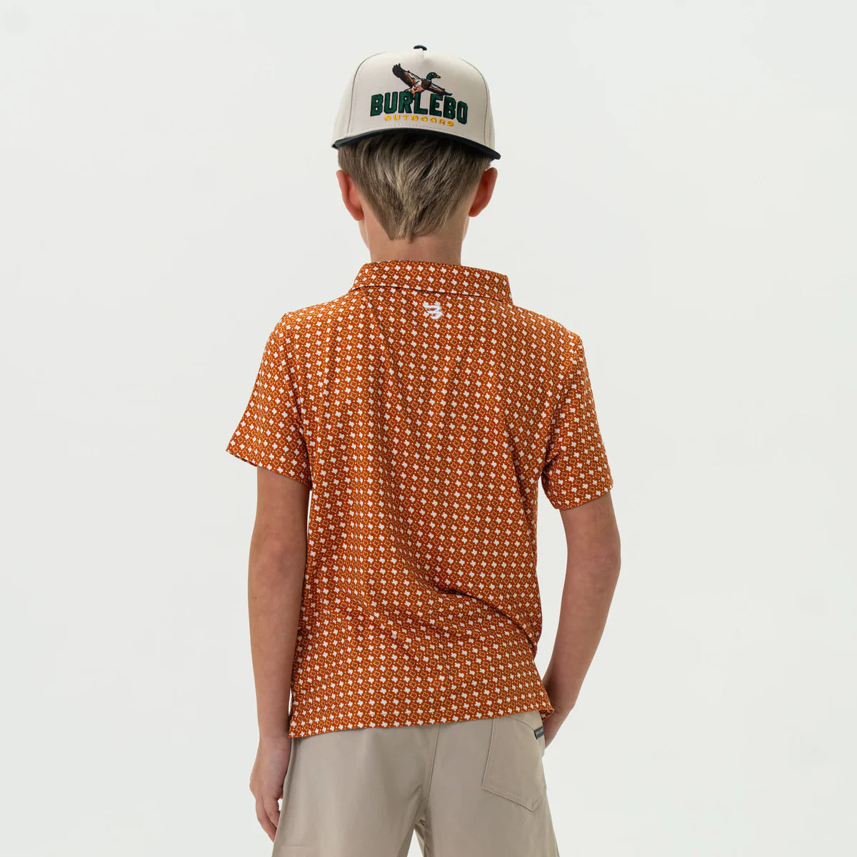 Youth Polo - Texas Orange