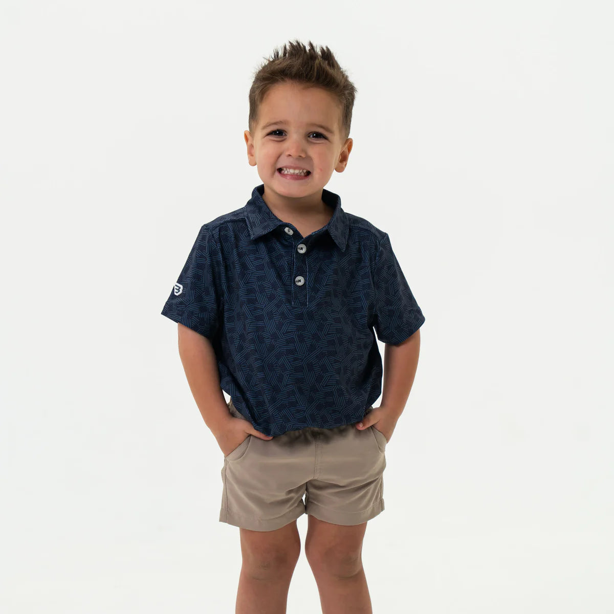 Youth Polo - Stars and Stripes Navy
