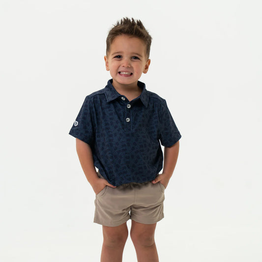 Youth Polo - Stars and Stripes Navy