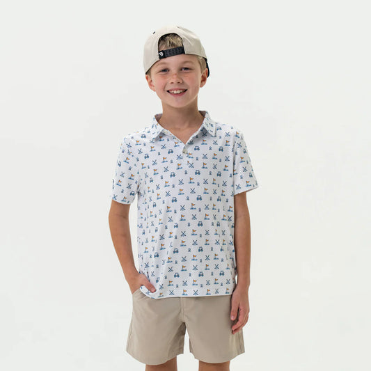 Youth Polo - Hole In One - XLarge
