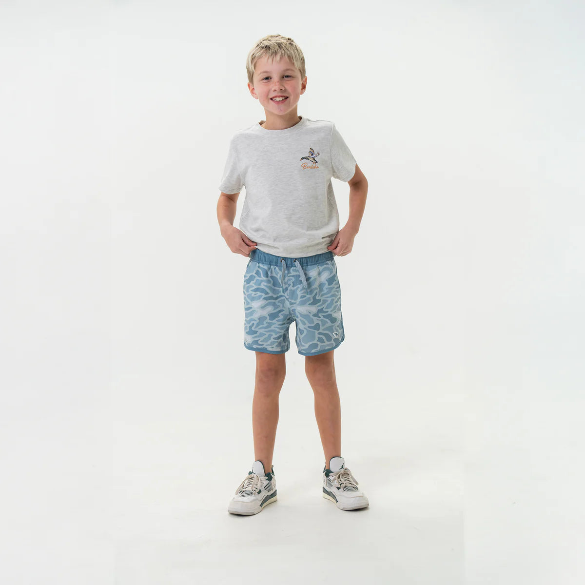 Youth Swim Trunk - Seaside Camo