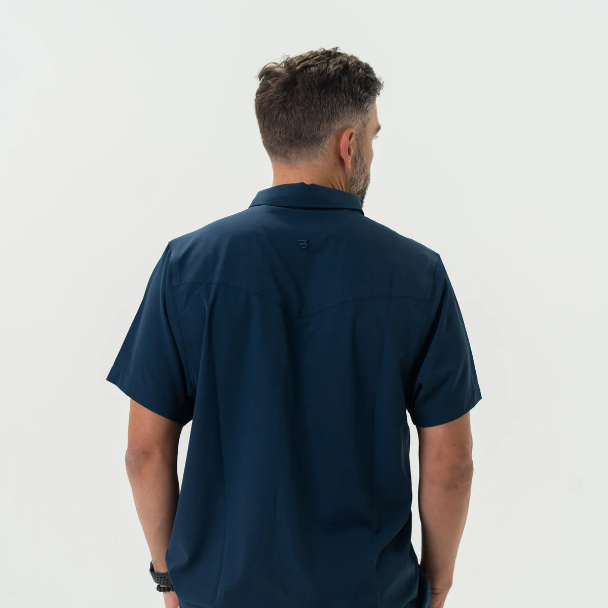 Performance Western Shirt - Navy