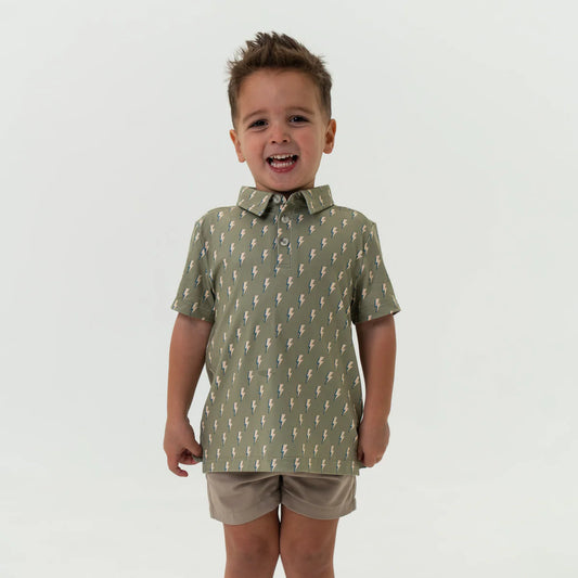 Youth Polo - Sage Lightning