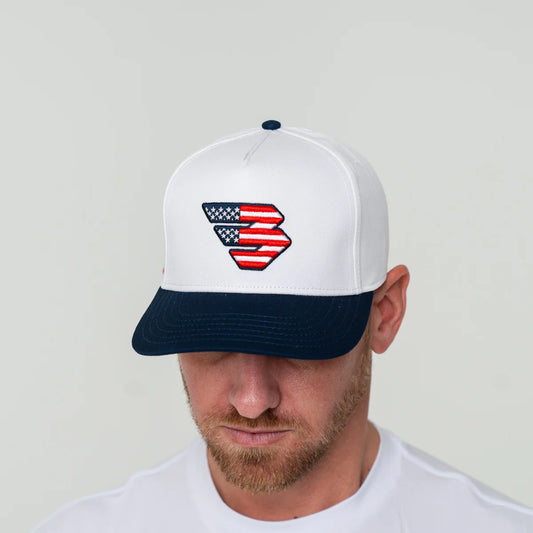 Cap - Patriotic Flying B Logo