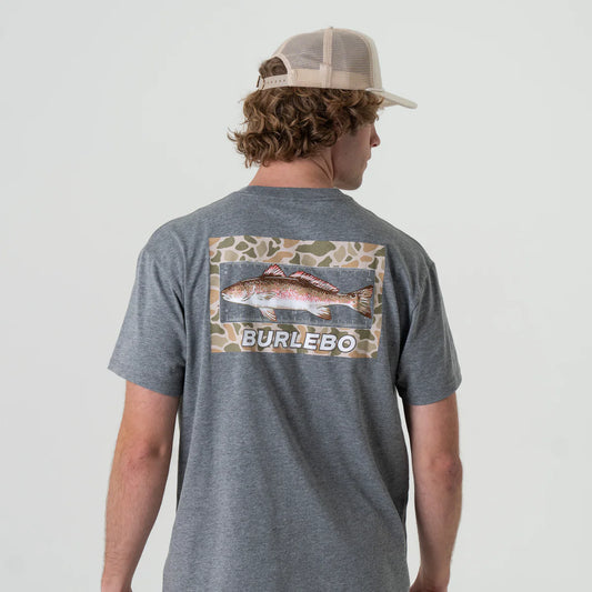 SS- Keeper Redfish - Dark Heather Grey