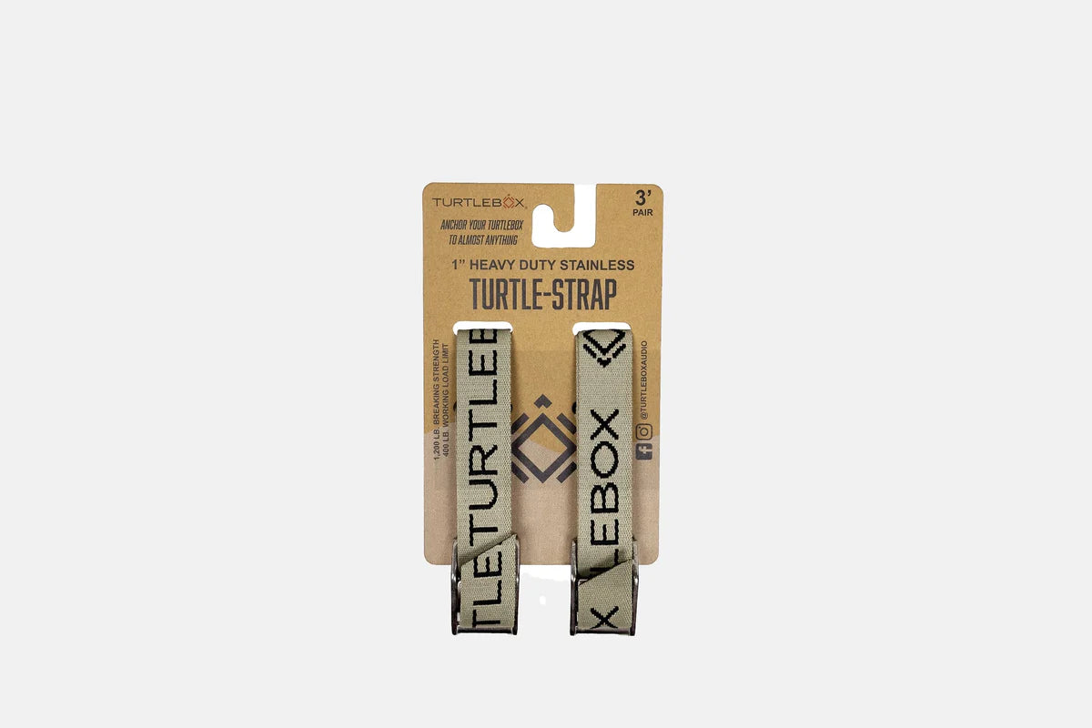 Turtlebox Tie-Down Straps (Tan)