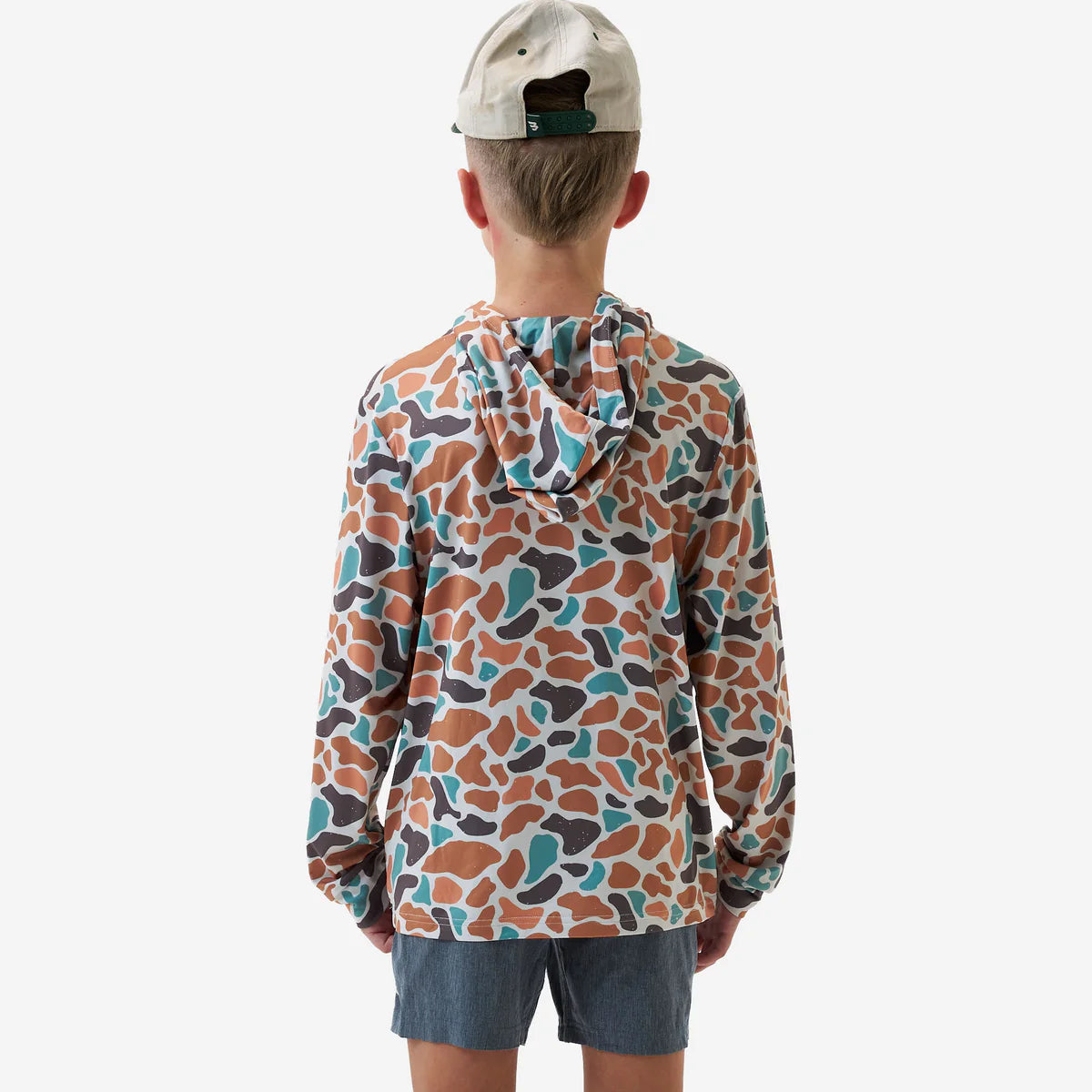 Youth Performance Hoodie - Bayside Camo