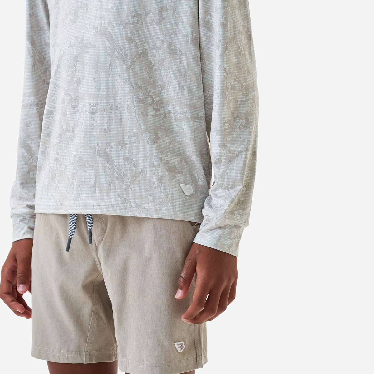 Youth Performance Hoodie - Digi Camo - Ivory