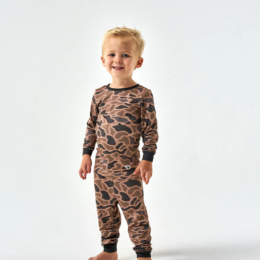 Youth - Pajama Set - Gauge Camo