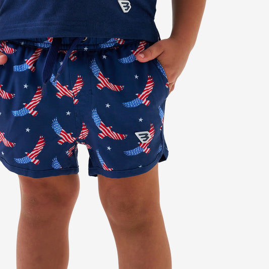 Youth Swim Trunk - Jumbo USA Eagle