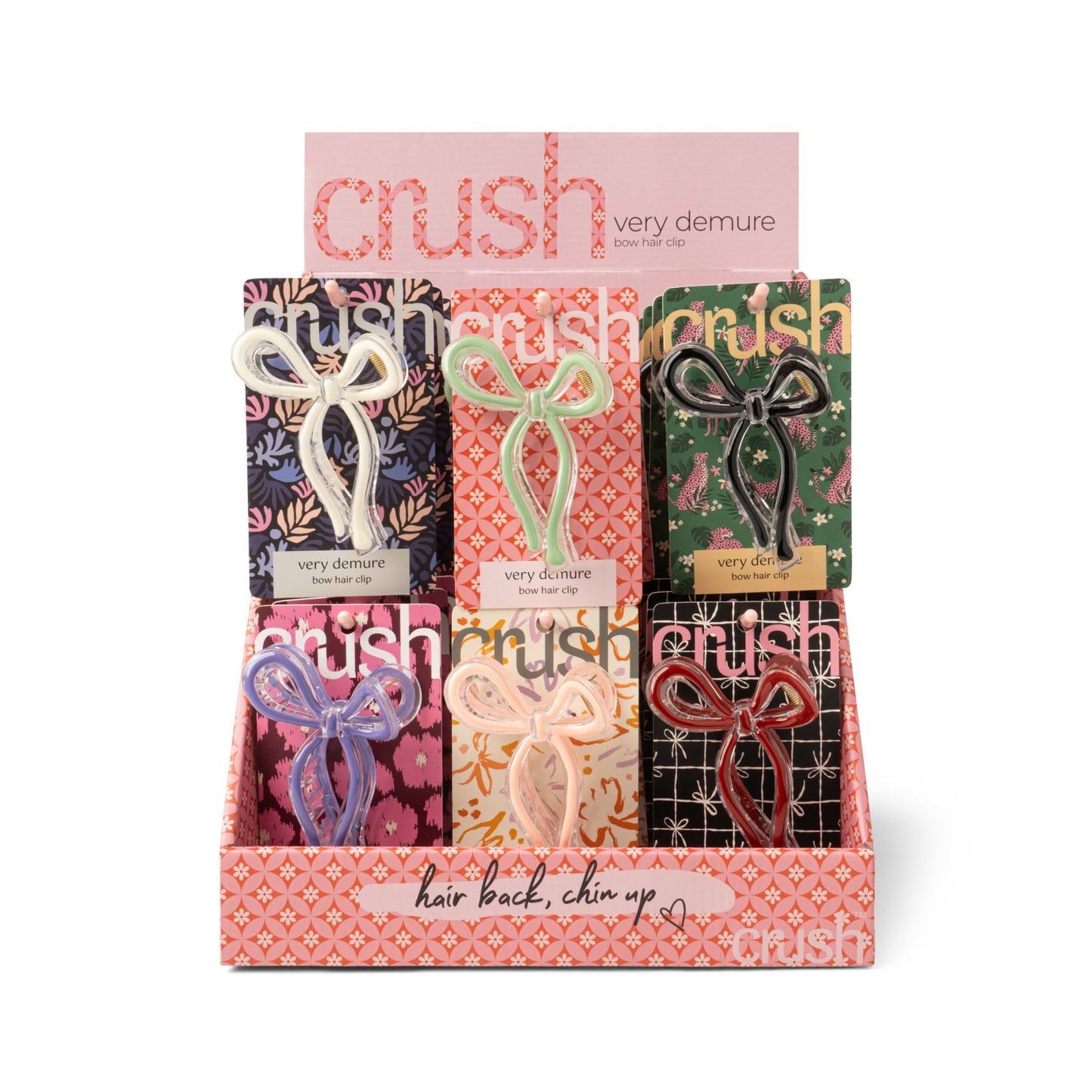 Crush Very Demure Bow Hair Clip (Assorted)