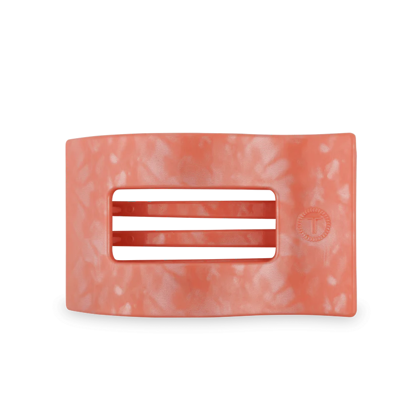 Flat Rectangle Hair Clip | Large | Dreamsicle