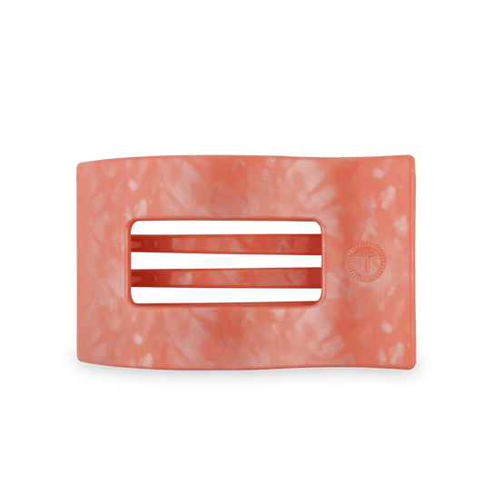 Flat Rectangle Hair Clip | Large | Dreamsicle