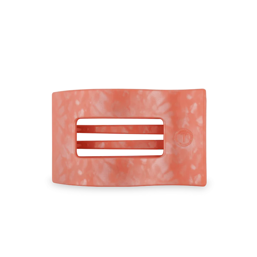 Flat Rectangle Hair Clip | Medium | Dreamsicle