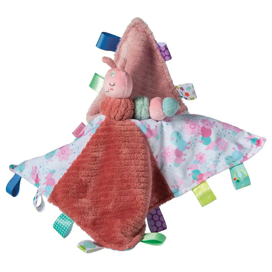 Taggies Camilla Caterpillar Character Blanket – 13×13″
