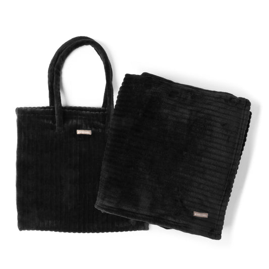 My Way Tote Blanket - Black