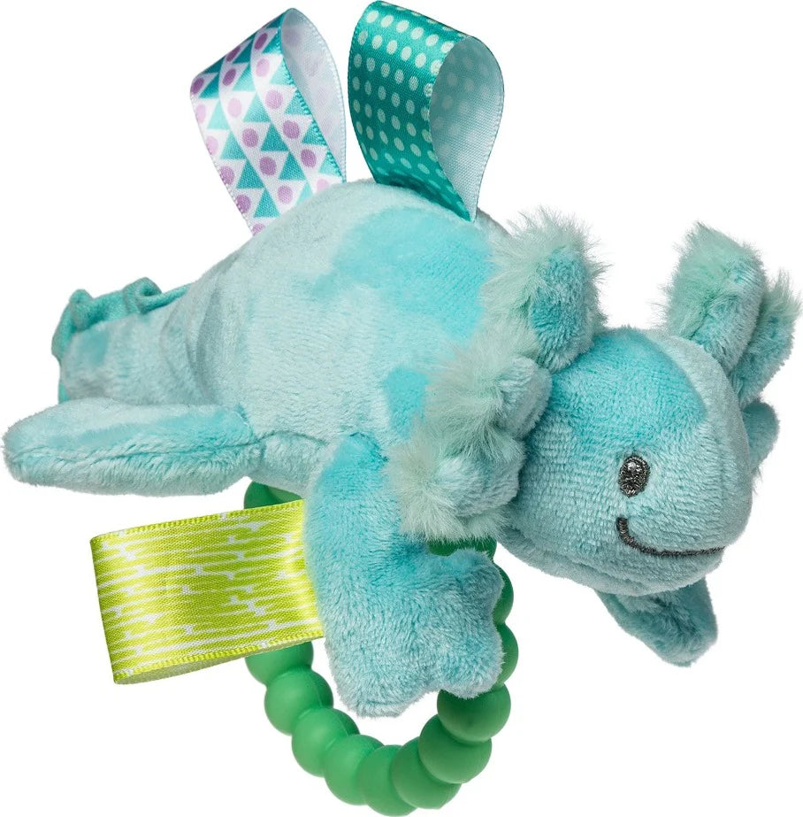 Taggies Fizzy Axolotl Teether Rattle – 9″