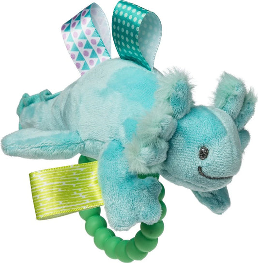 Taggies Fizzy Axolotl Teether Rattle – 9″