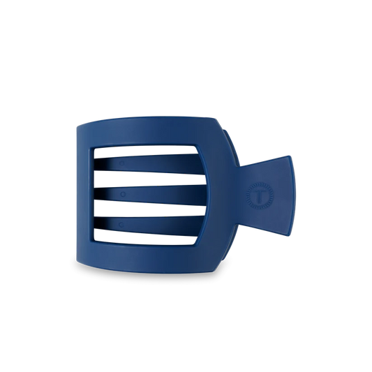 Square Flat Hair Clip | Med. | Midnight Rain