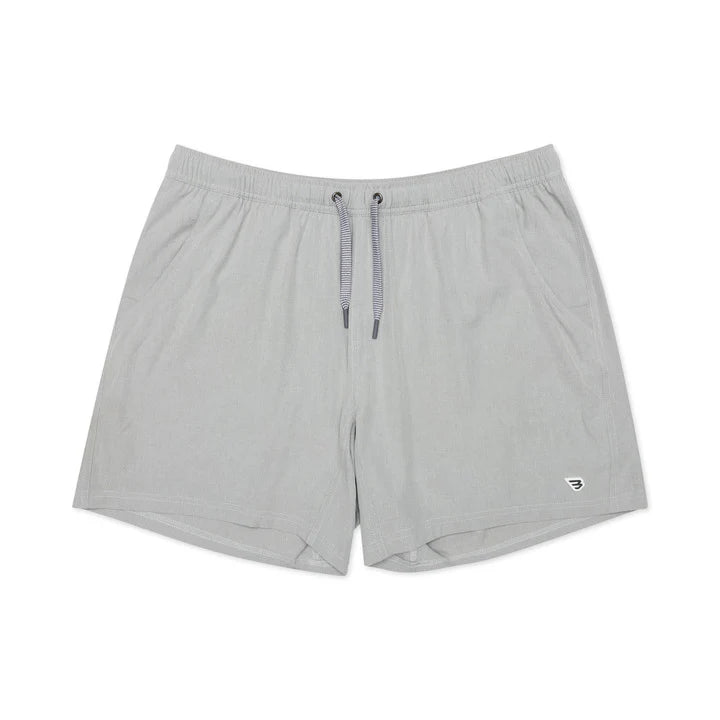 Athletic Short - Light Grey - Grey Aztec Liner 7"
