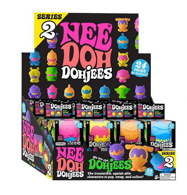 Dohjee - Wave 2 (Assorted- Sold Individually not as a set /Sent Randomly) NeeDoh