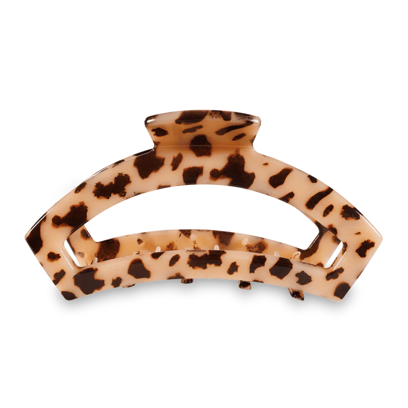 Open Hair Clip | Large | Blonde Tortoise
