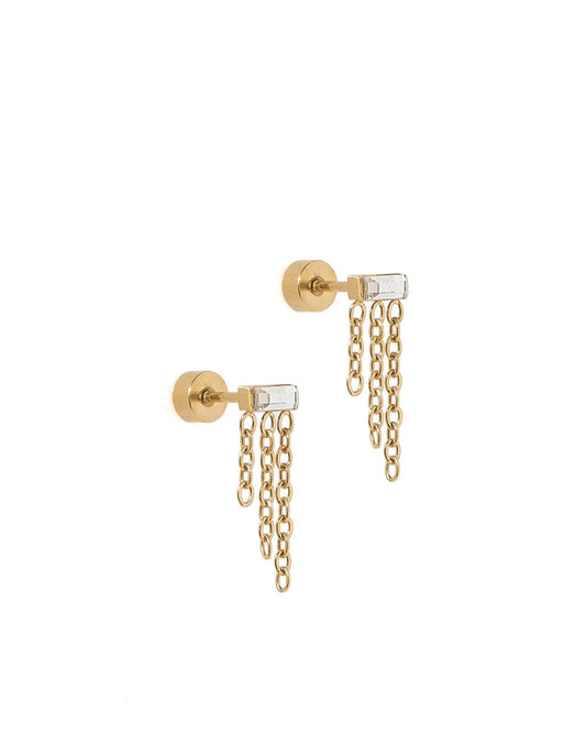 Becca - Screwback Stud Earring