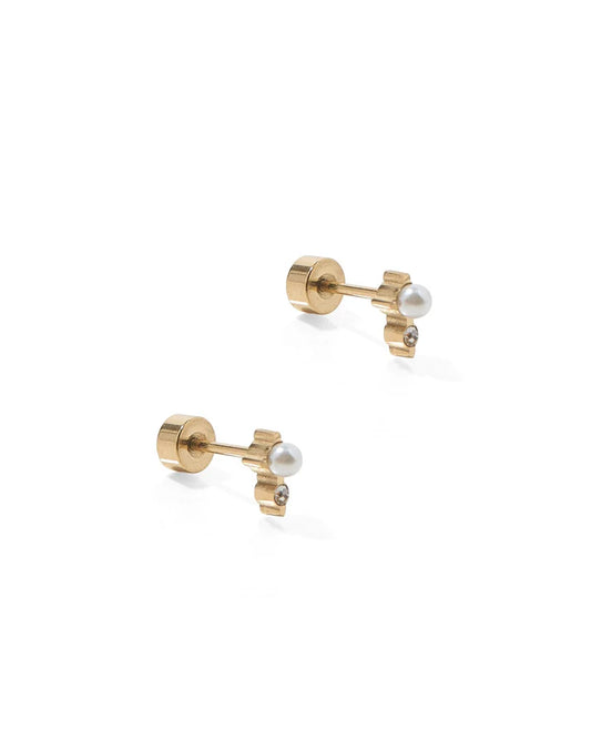 Mabel - Screwback Stud Earring