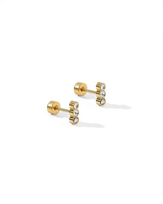 Poppy - Screwback Stud Earring