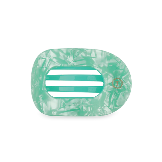 Flat Round Hair Clip | Medium | Spring Splash