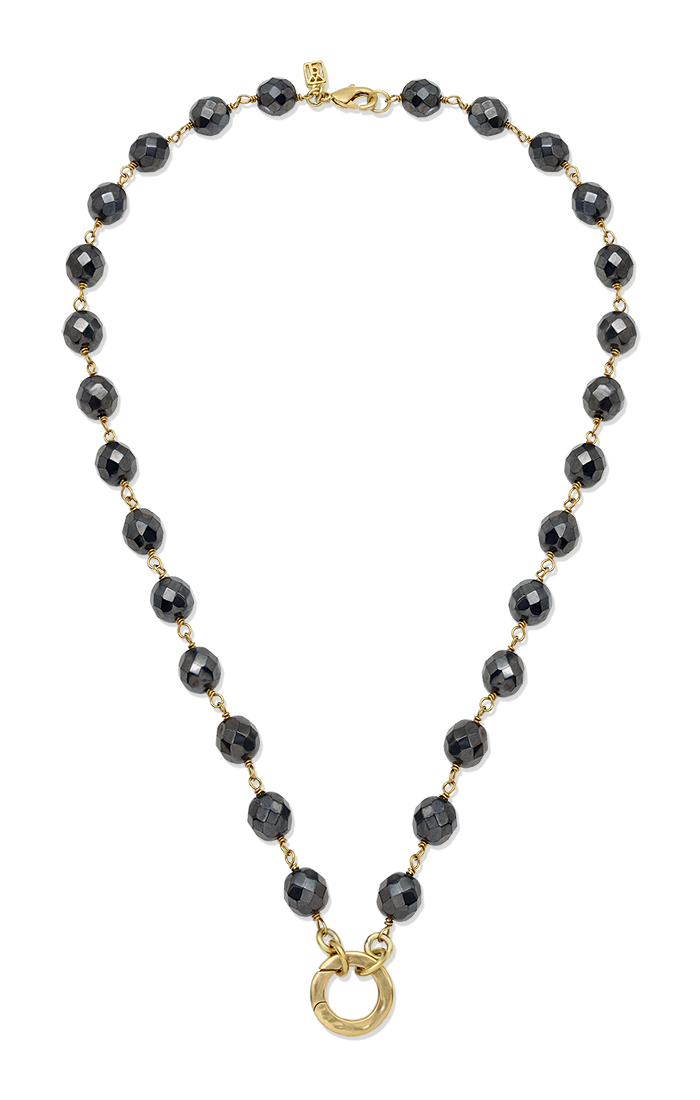 Ensemble Necklace - Hematite-18" BR
