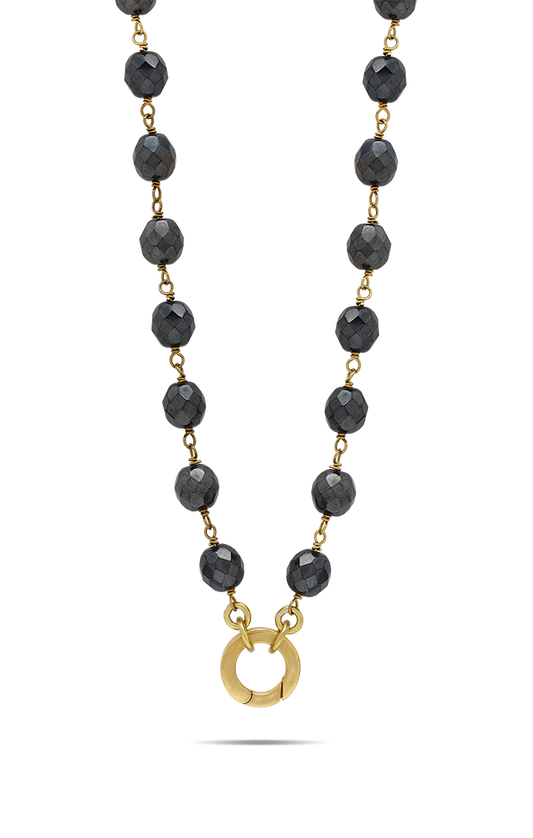 Ensemble Necklace - Hematite-18" BR